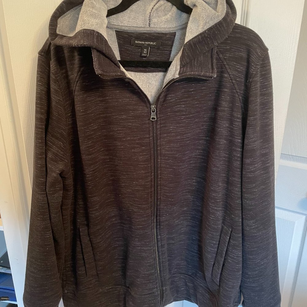 Banana Republic Zip Sweater with hood